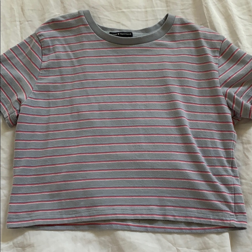 Striped brandy shirt